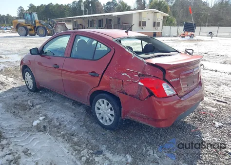 2017 Nissan Versa 1.6 S+ из США, поврежденный, VIN 3N1CN7AP9HL906460